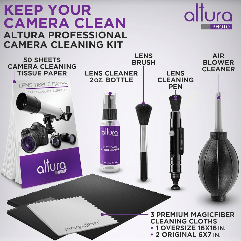 Altura Photo Professional Camera Lens Cleaning Kit