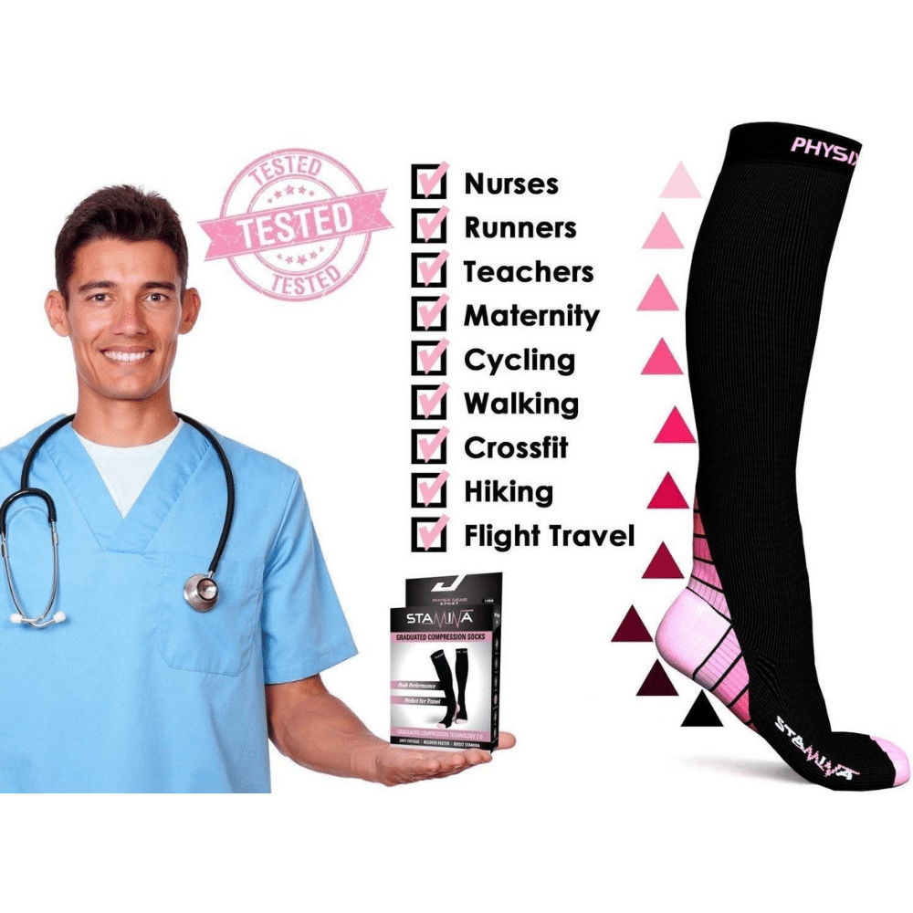 Physix Gear Compression Socks For Women