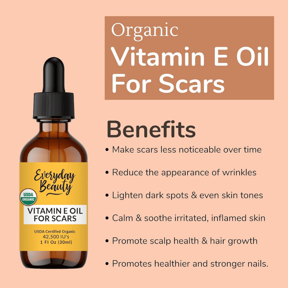 Everyday Beauty Vitamin E Oil For Scars