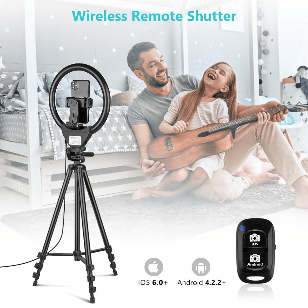 Sensyne Phone Tripod with Ring Light