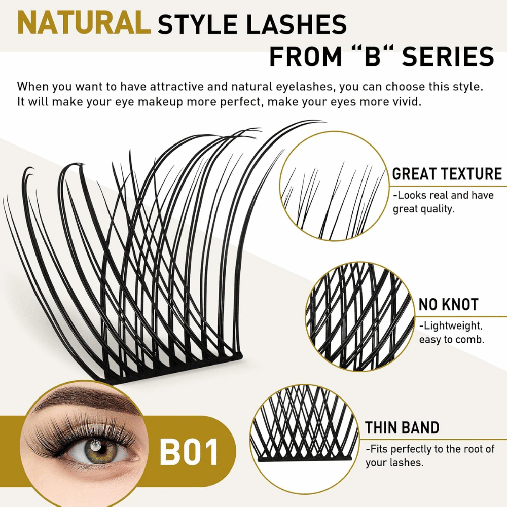 B&Q LASH Lash Clusters