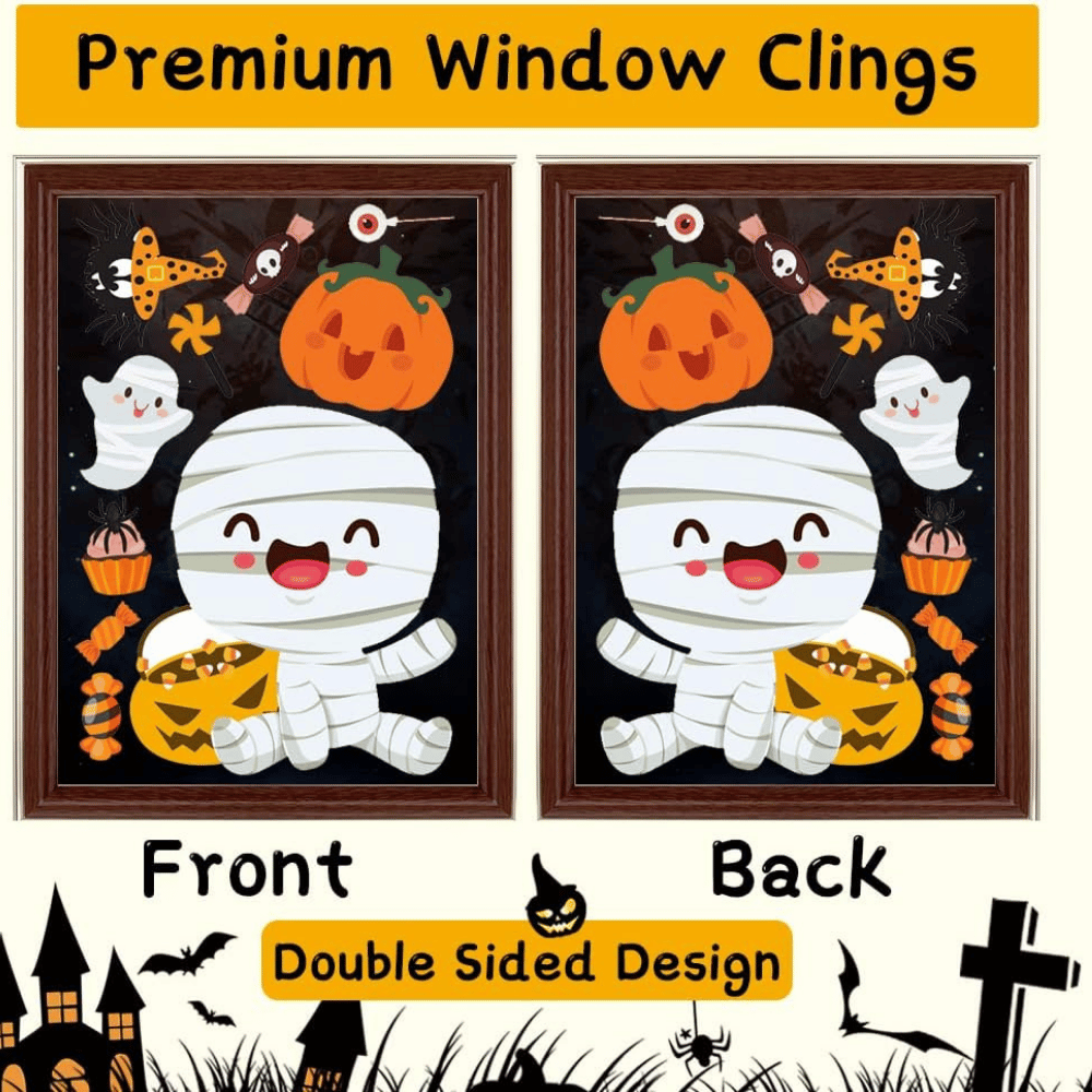 IMISHM Halloween Window Clings