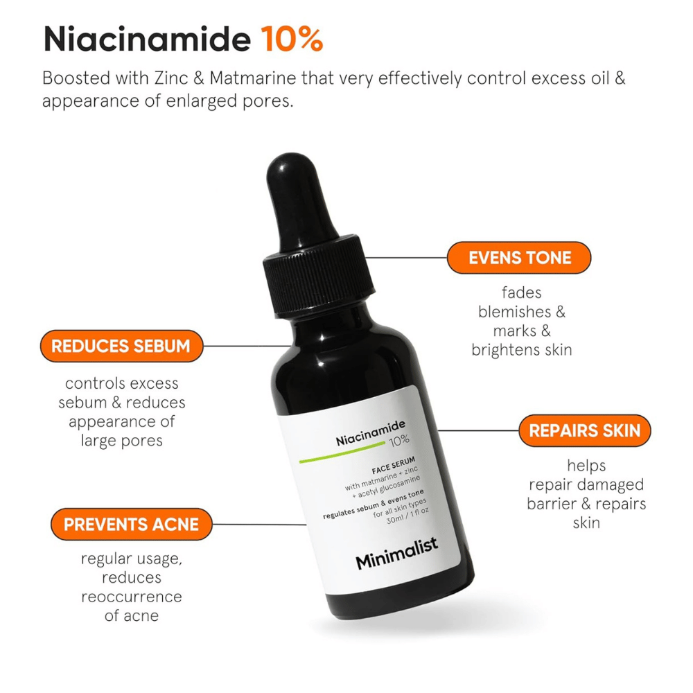 Minimalist 10% Niacinamide Face Serum