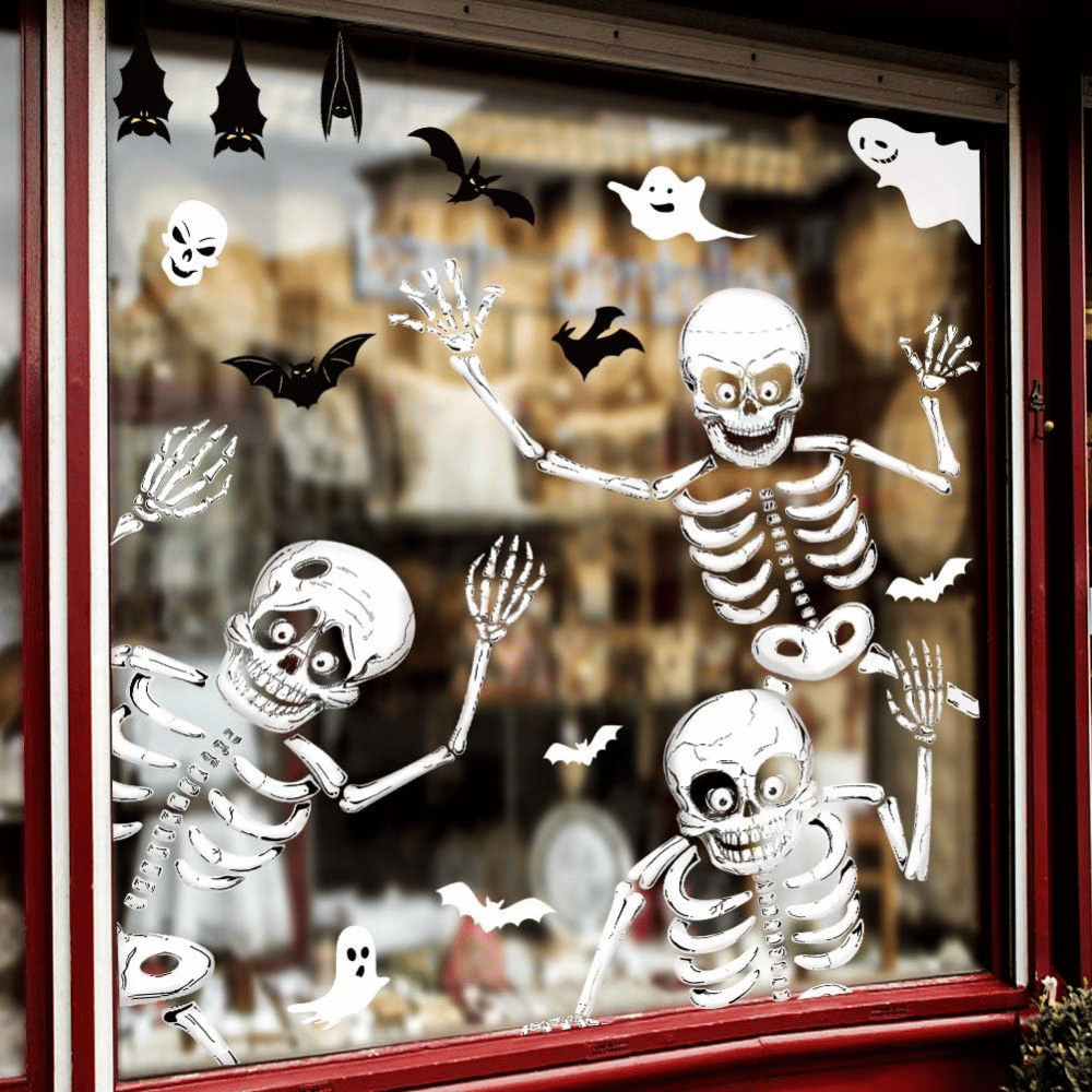 Tuzuaol Halloween Window Clings