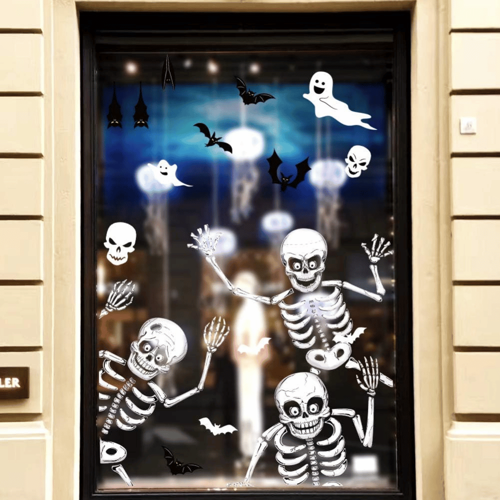 Tuzuaol Halloween Window Clings