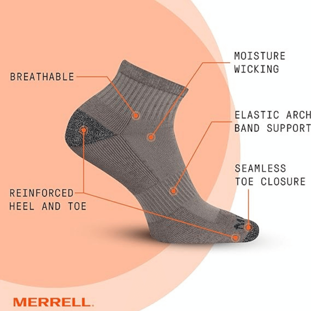 Merrell Everyday Merino Wool Socks