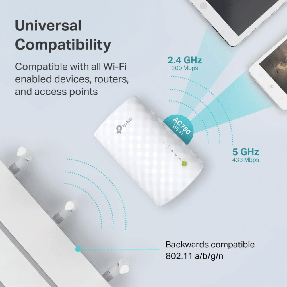 TP-Link WiFi Extender with Ethernet Port