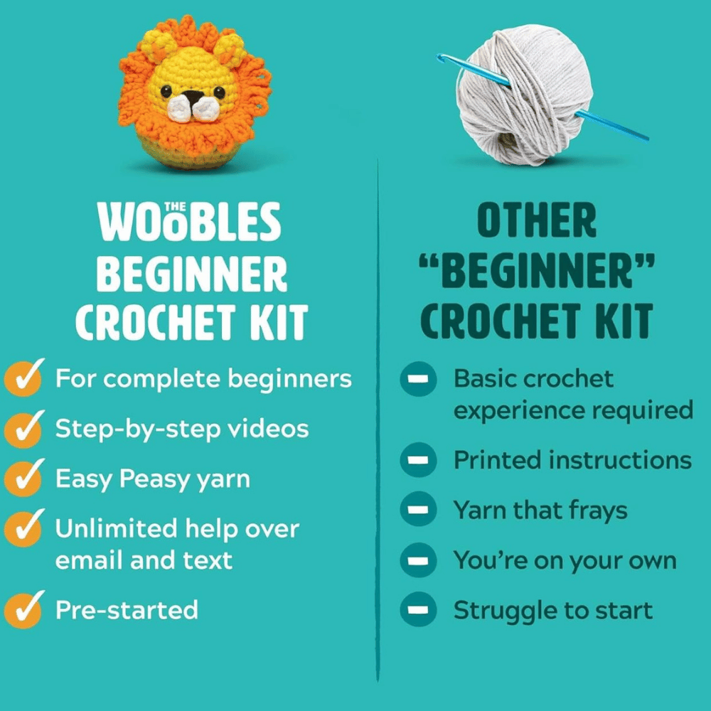 Woobles Beginners Crochet Kit