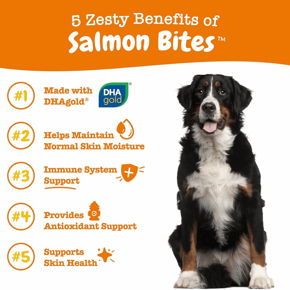 Zesty Paws Salmon Bites