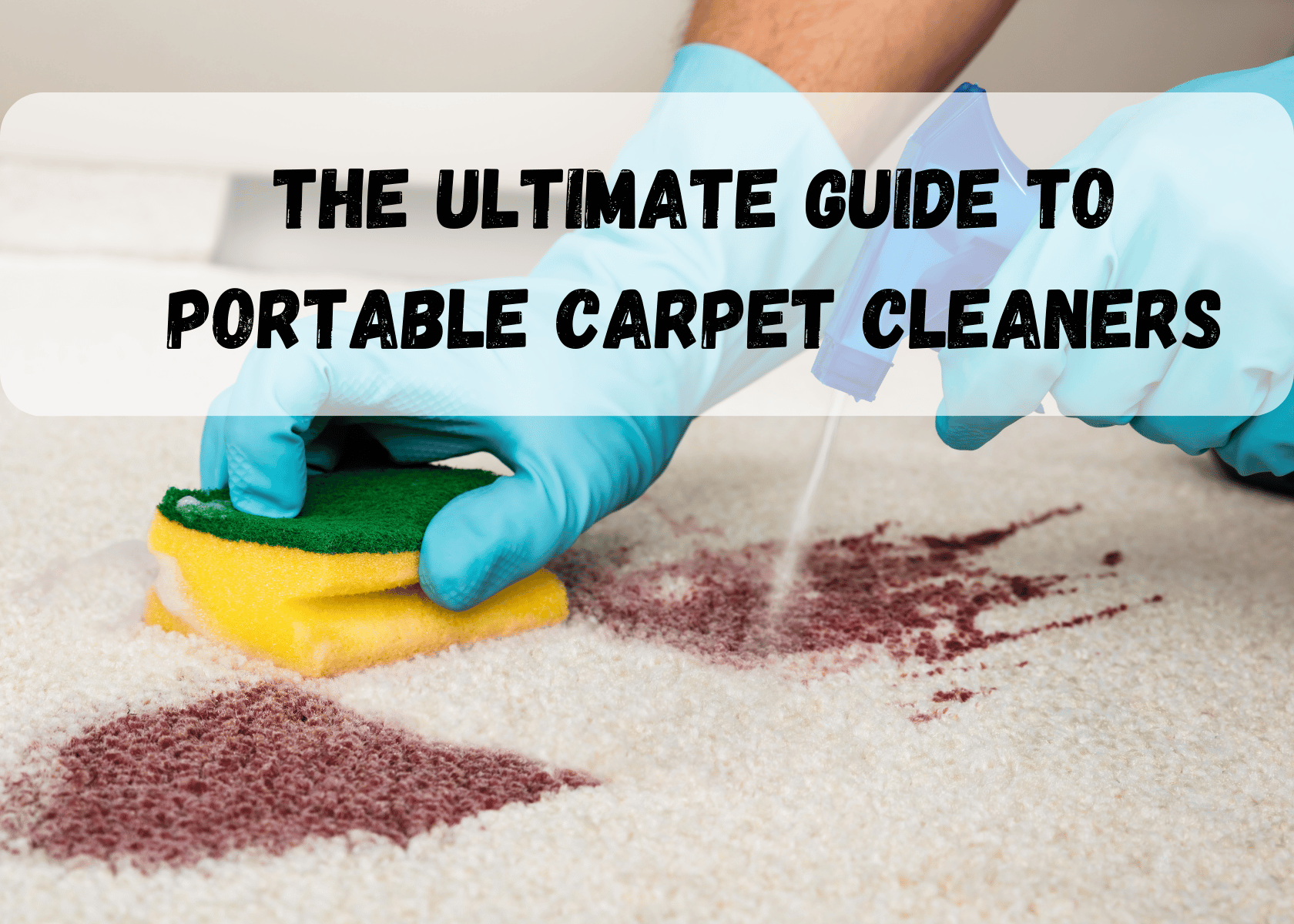 Portable Carpet Cleaner